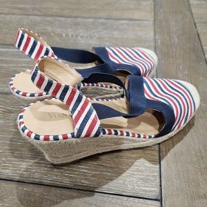 Wanted Espadrille Wedge, Szie 8.5  NWT